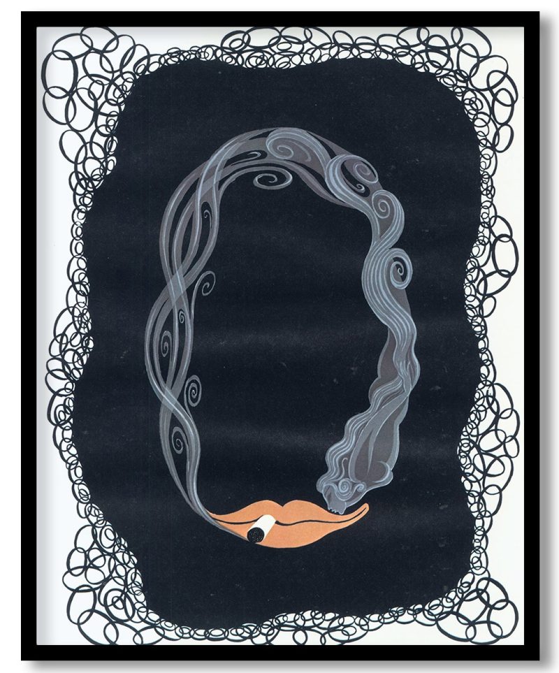 Number 0 by Erte (Unknown)