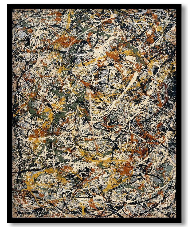 Number 3 by Jackson Pollock (1949)