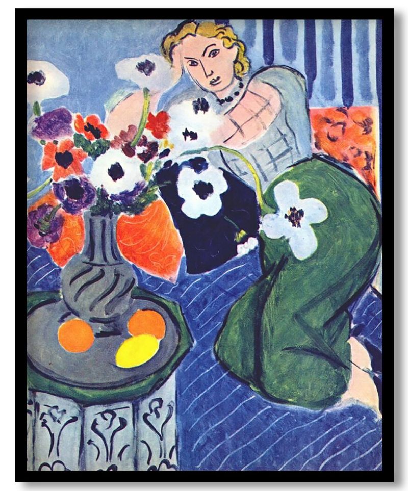 Odalisque, Blue Harmony by Henri Matisse (1937)