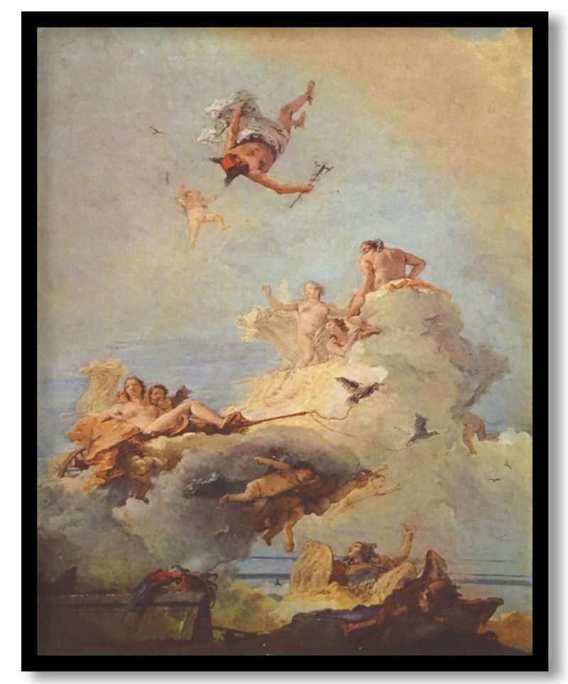 Olympus by Giovanni Battista Tiepolo (1761-1764)