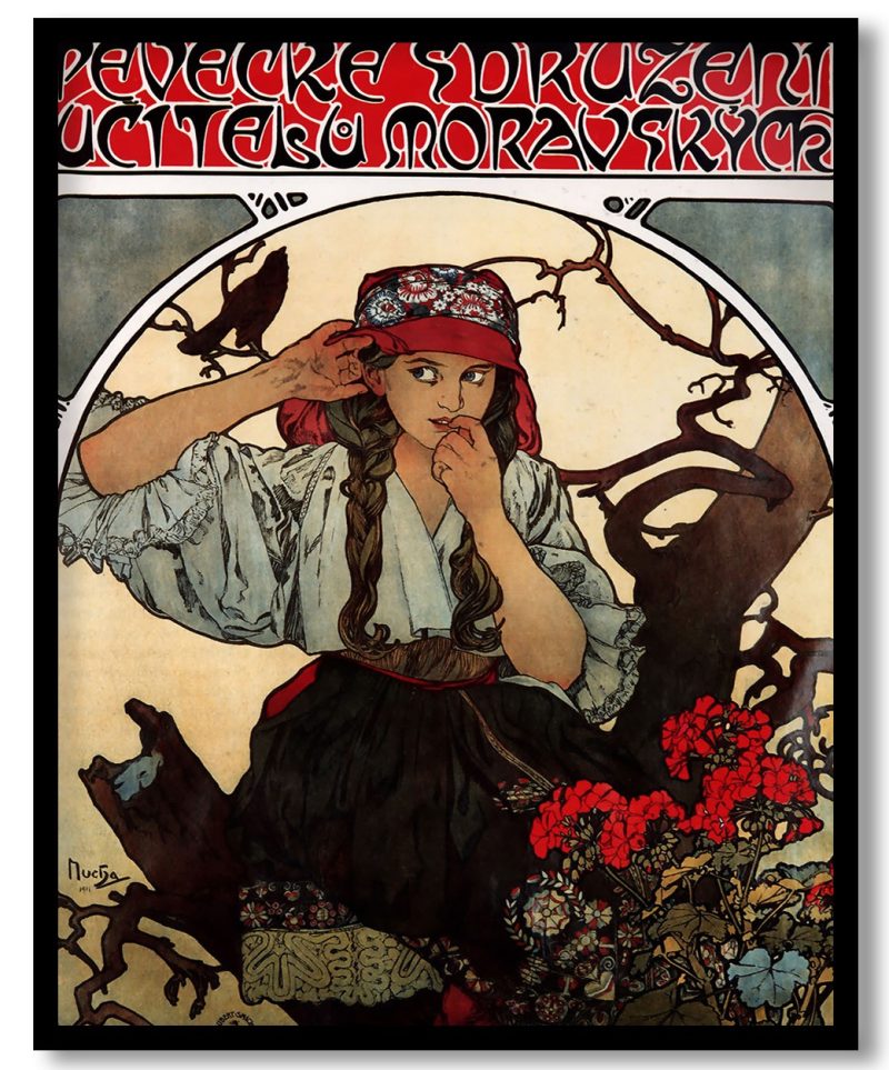 Moravian Teachers0 Choir by Alphonse Mucha (1911)