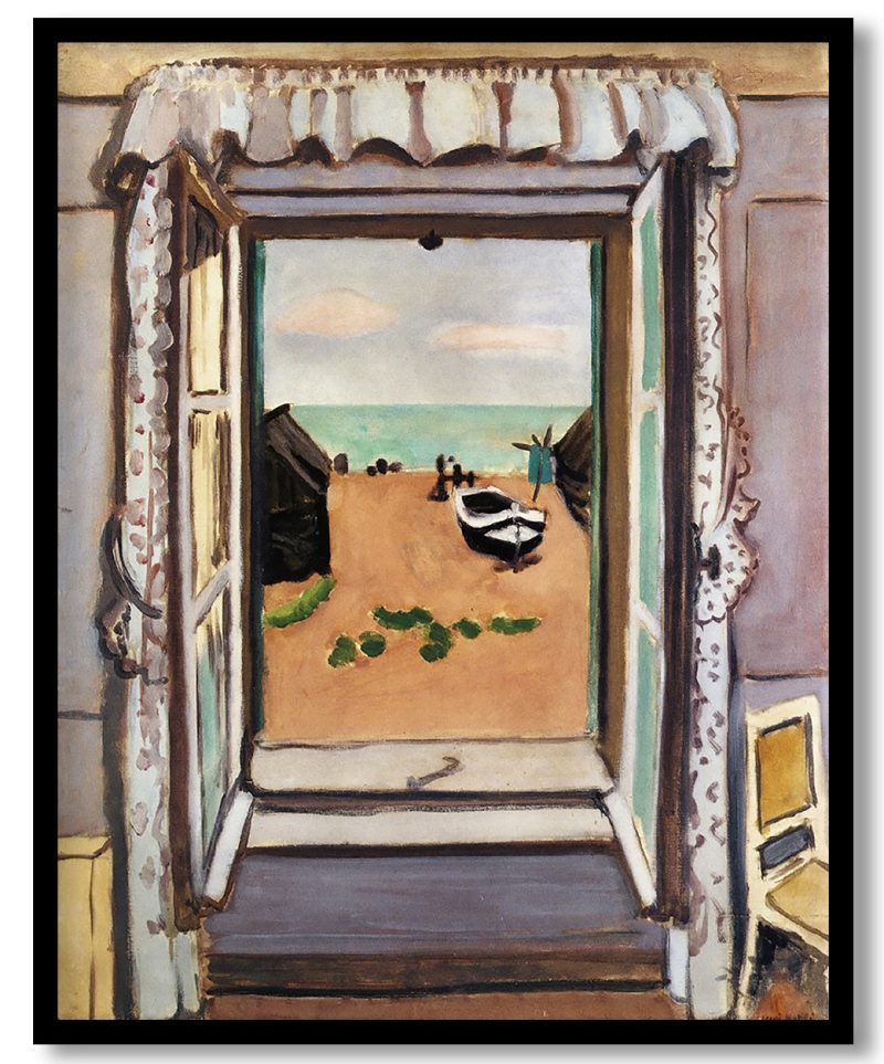 Open Window, Etretat by Henri Matisse (1920)