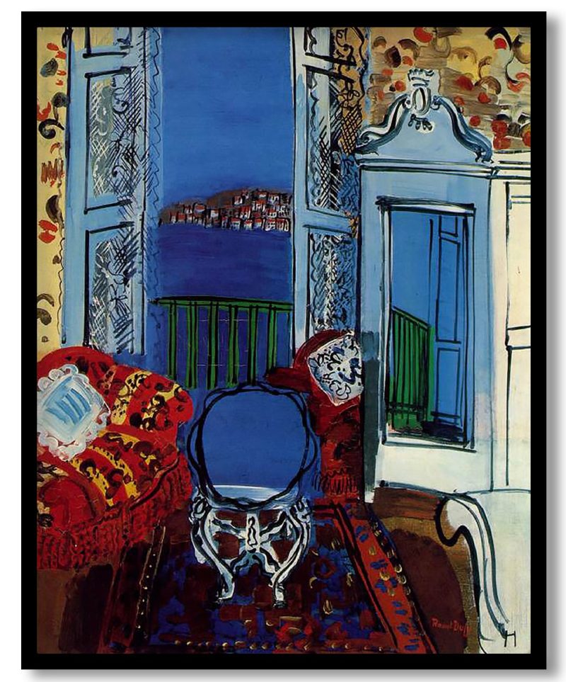 Open Window by Raoul Dufy (1928)