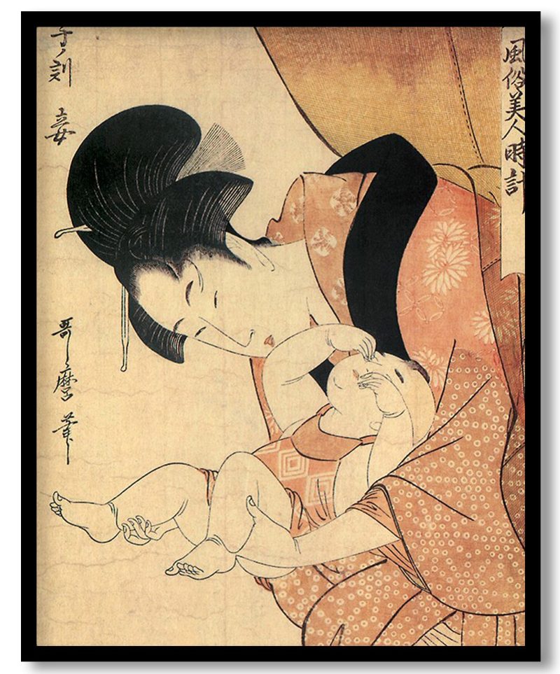 Midnight The Hour Of The Rat by Kitagawa Utamaro (Unknown)