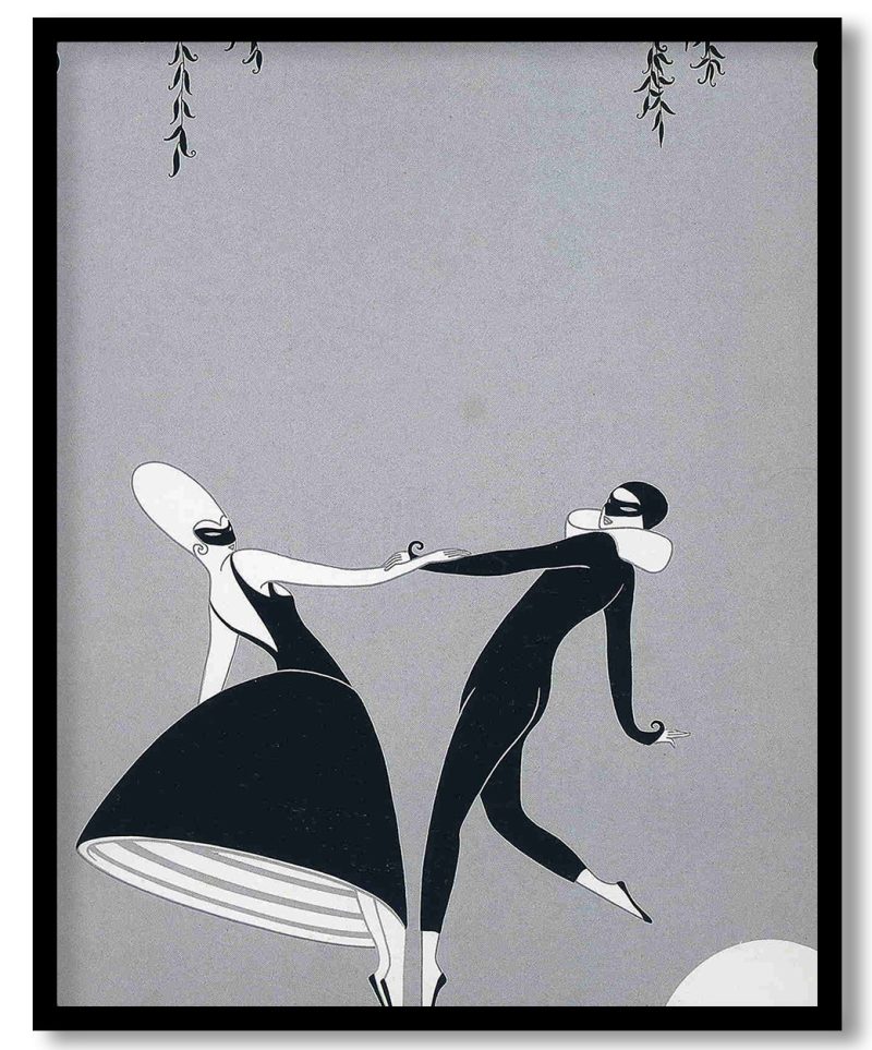 Pas de Deux by Erte (Unknown)