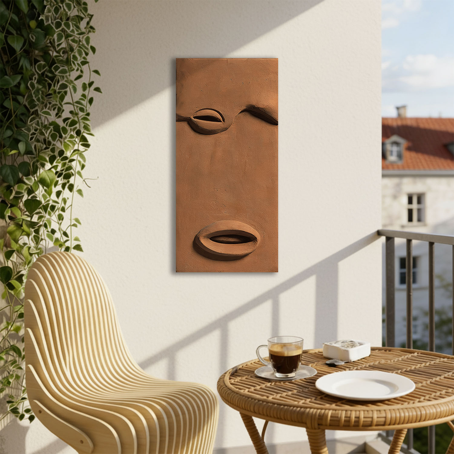 Echo – A rectangular face with sharp, high-contrast detailing.