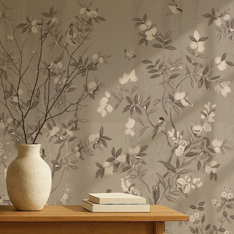 Serenity in Blossoms: A Harmonious Nature Scene