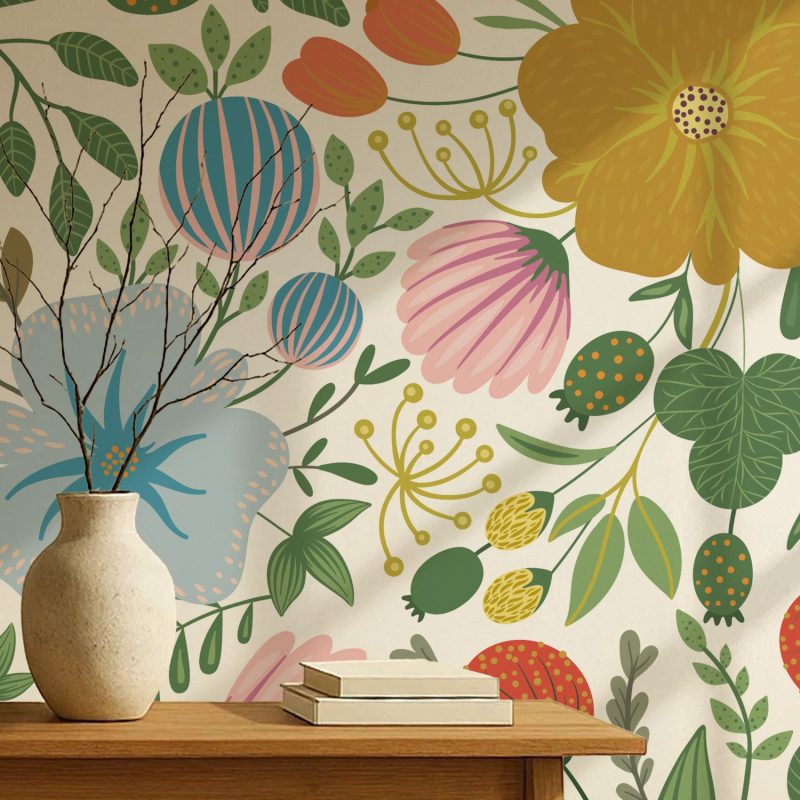 Vibrant Garden Symphony