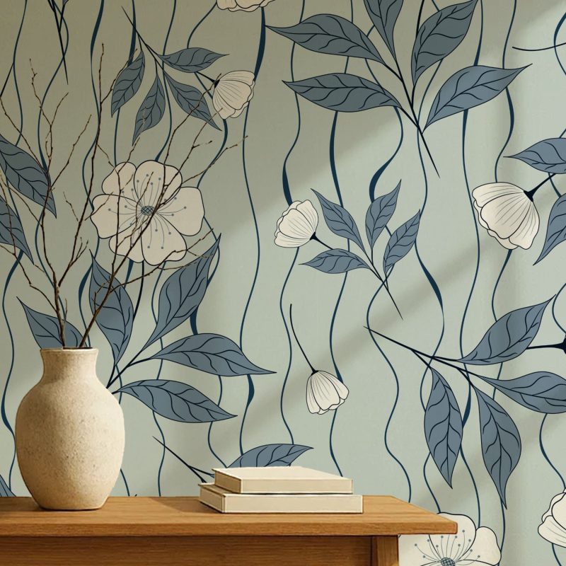 Azure Blossom Symphony