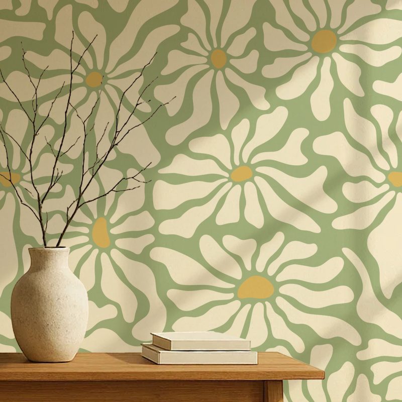 Spring's Whisper in Abstract Blooms