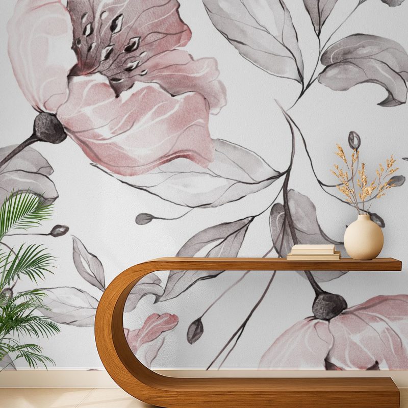 Whispers of Nature: Watercolor Elegance