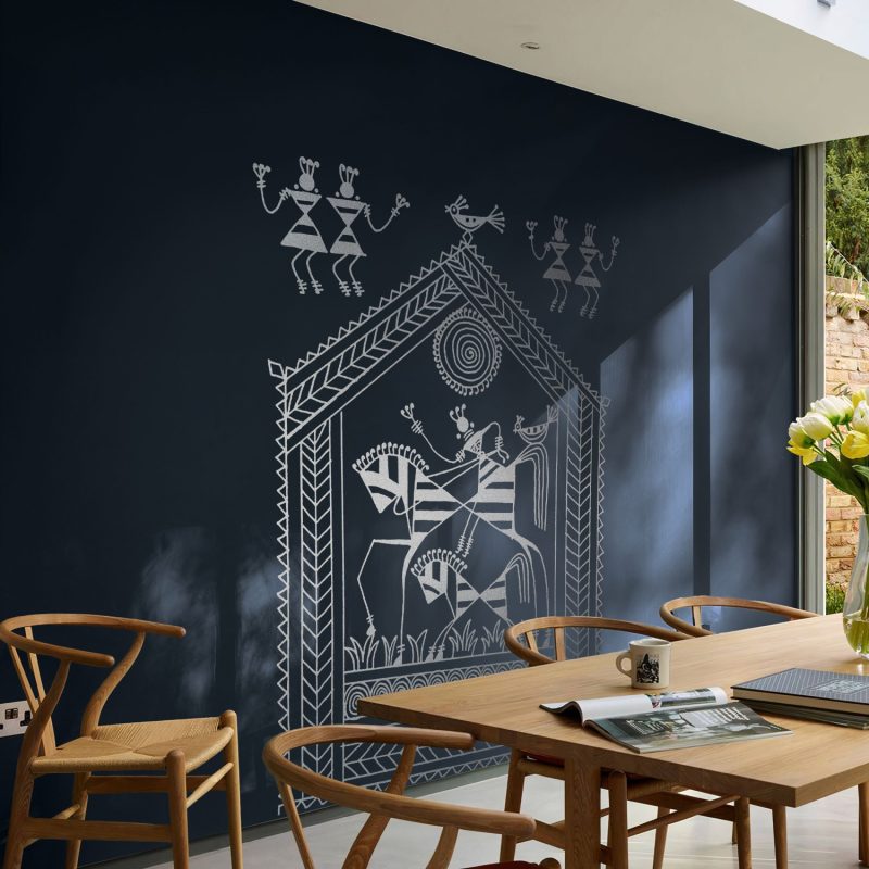 Monochrome Harmony: Warli Folk Rhythms