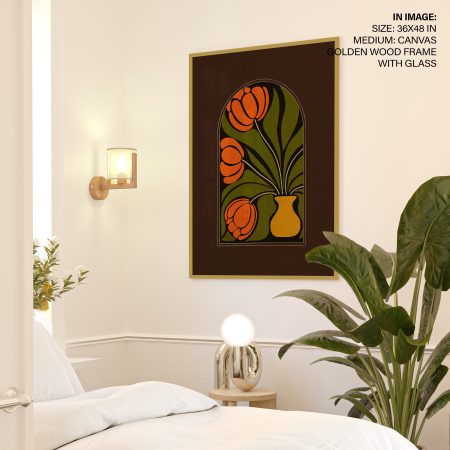 Sunlit Harmony in Geometric Bloom