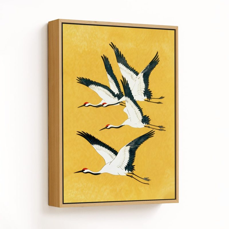 Flight of the Noble Cranes