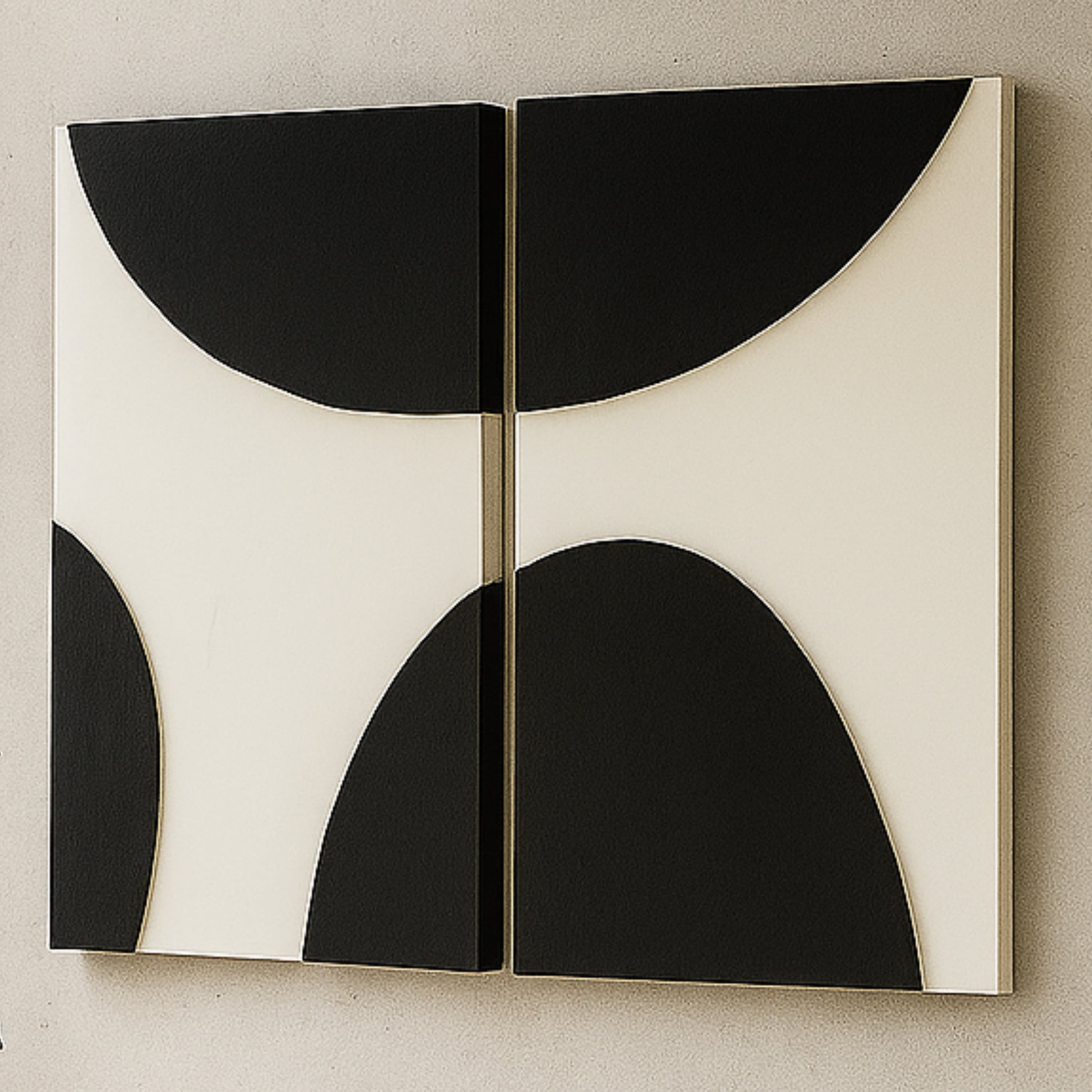 Monochrome Balance – The Harmony of Arcs - Choose 