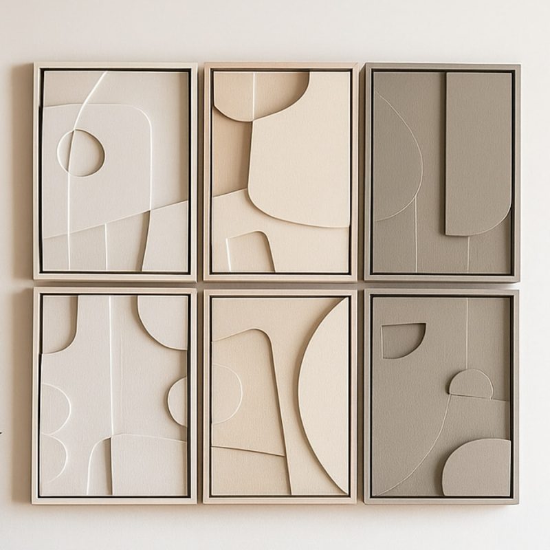 Geometric Relief Wall Panels– A Minimal Expression