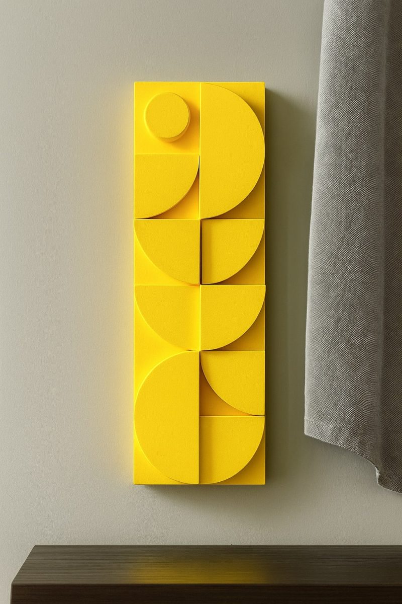 Sunlit Symmetry - Shapes in Golden Light