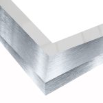 Metal Silver Transparent Floating