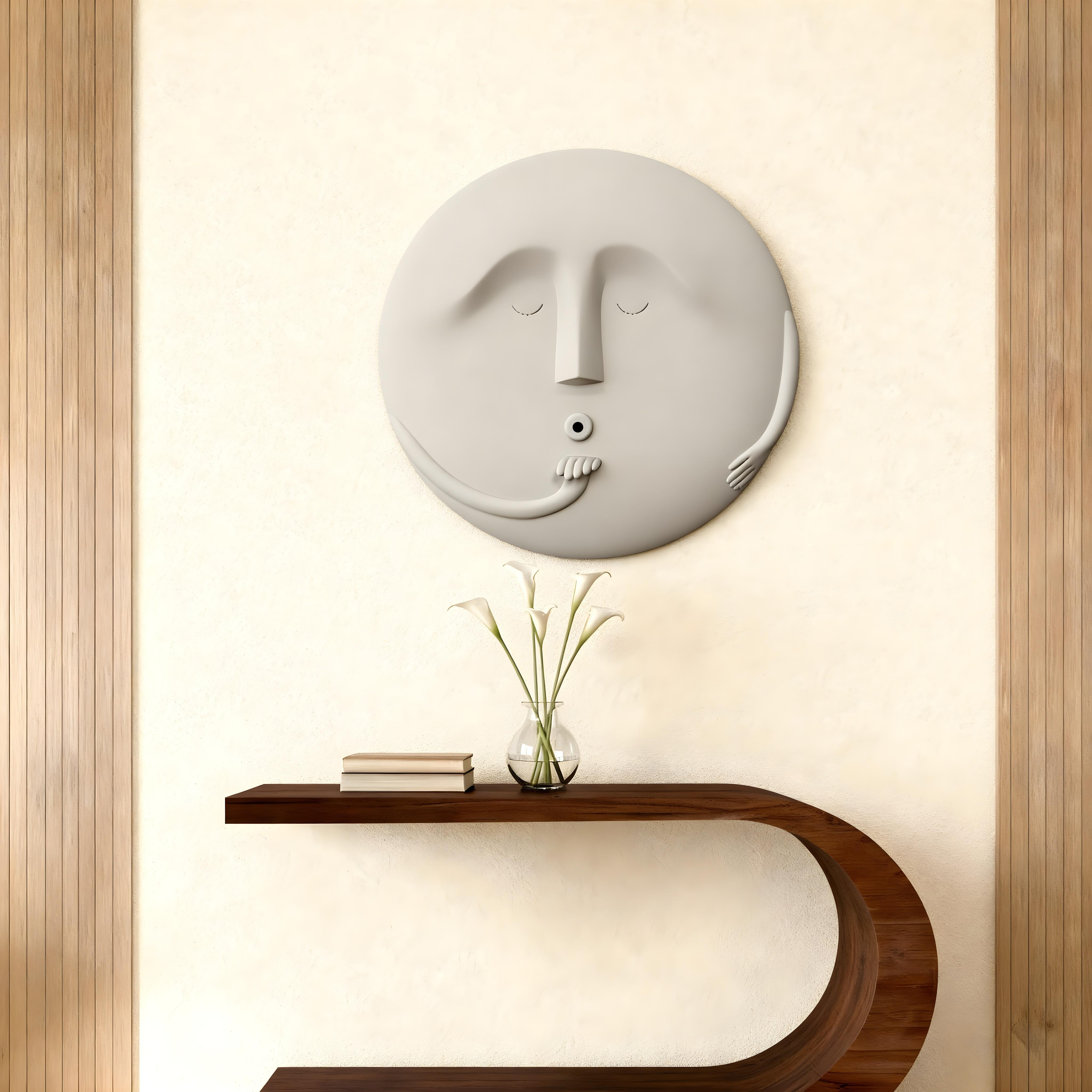 Whistle of the Moon - is an ethereal and minimalist sculpture