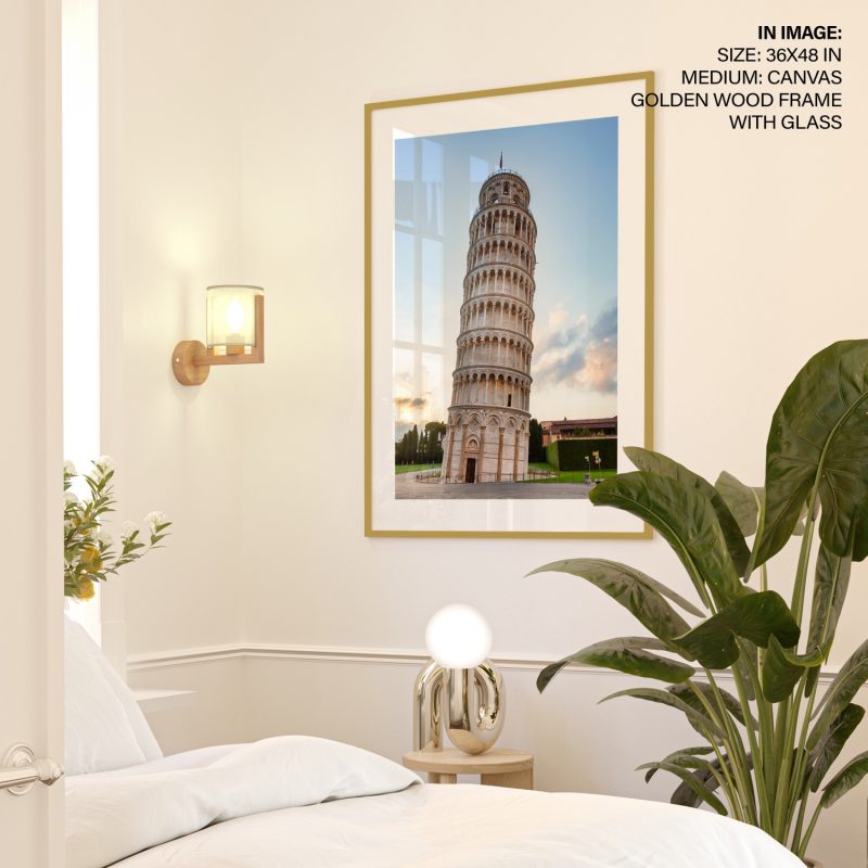Nature Leaning Tower of Pisa – Wall Art