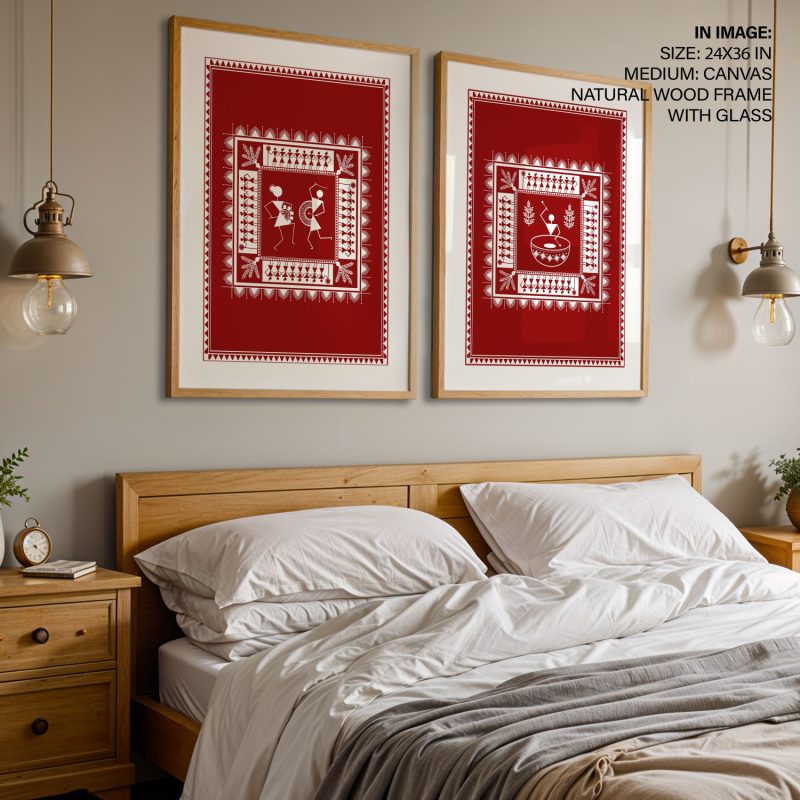 Warli Dance and Daily Life – Home Decor