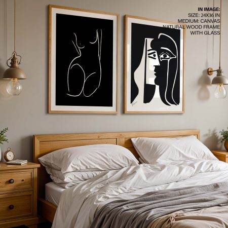 Set of 2 Pablo Picasso - Kiss