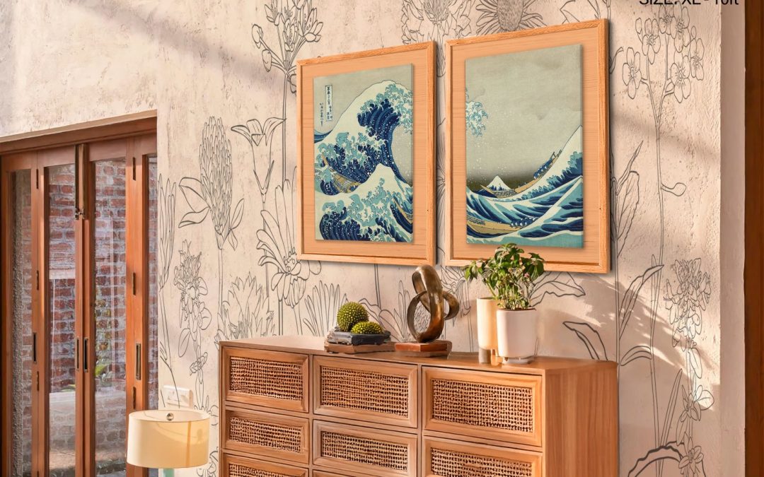 Wall Art | The great wave of Kanagawa by Katsushika Hokusai (1829