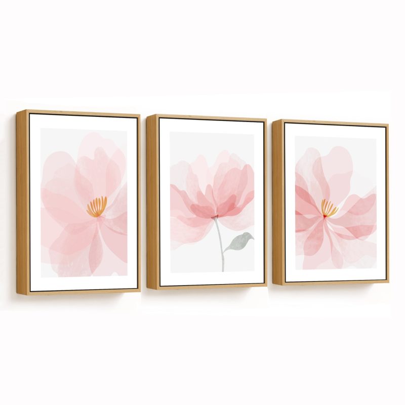 Set of 3 bloomy blooms