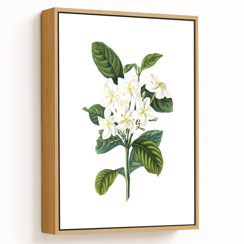 HandPainted Little White Flowers