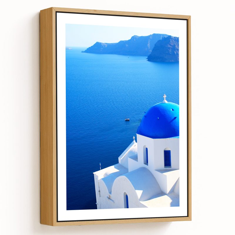 Thira at Santorini island