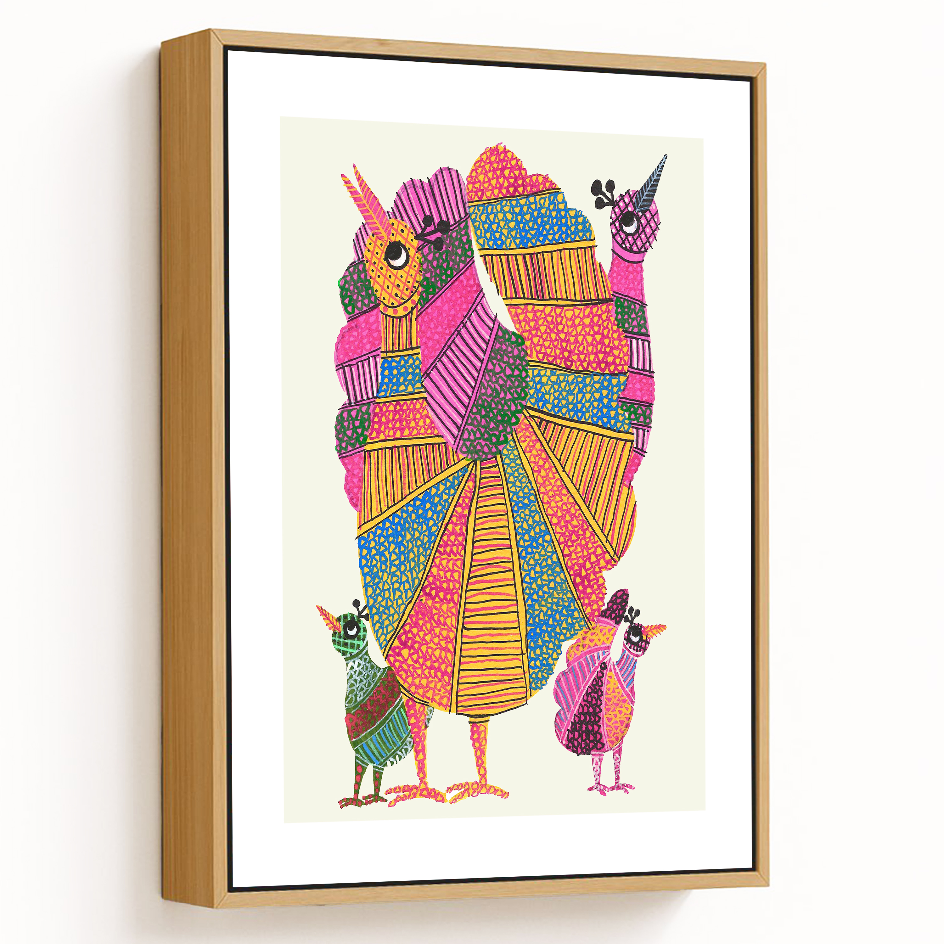 Gond Indian Painting
