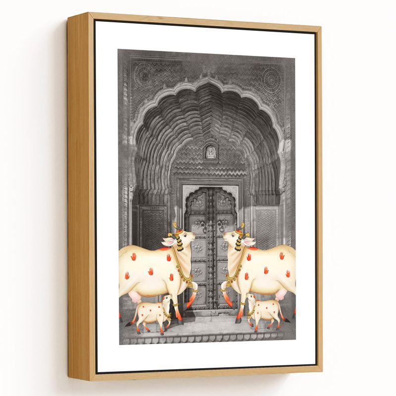 Indian traditional pichwai art