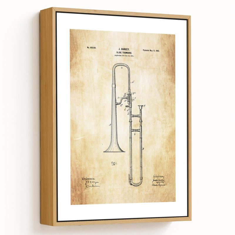 Slide trombone 1902 #20 vintage