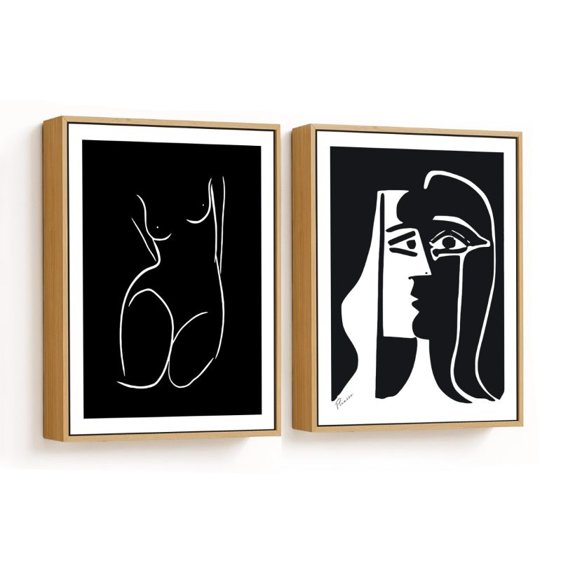 Set of 2 Pablo Picasso - Kiss