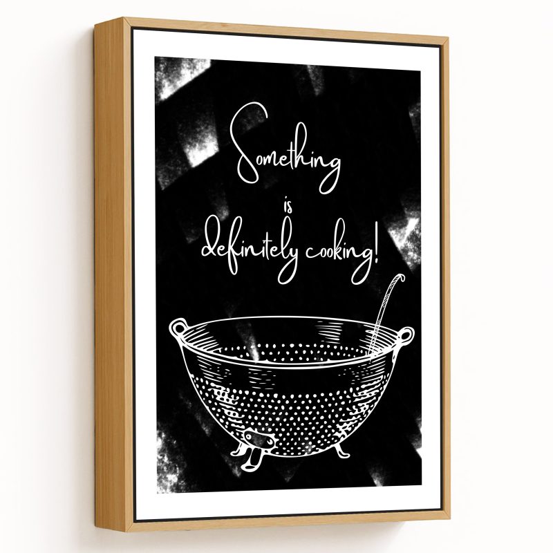 Something is cooking