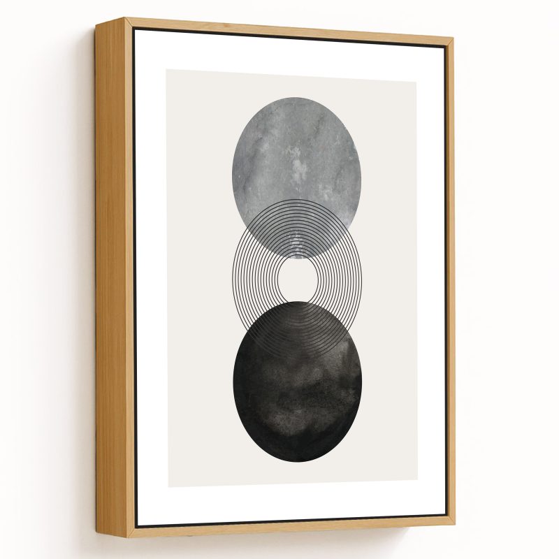 Abstract submerge circles abstract