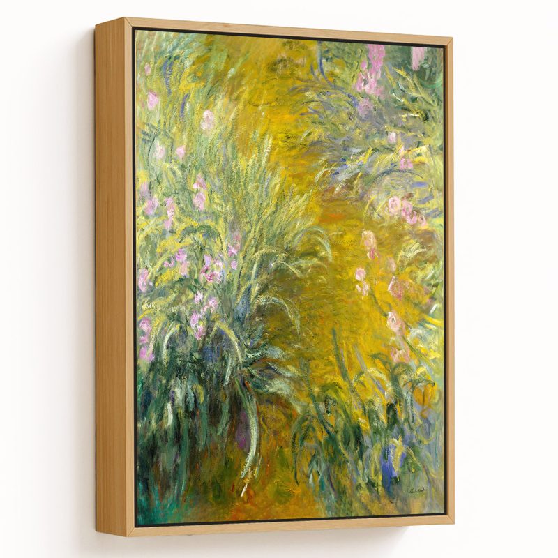 The path through the irises by Claude Monet (1914 17)