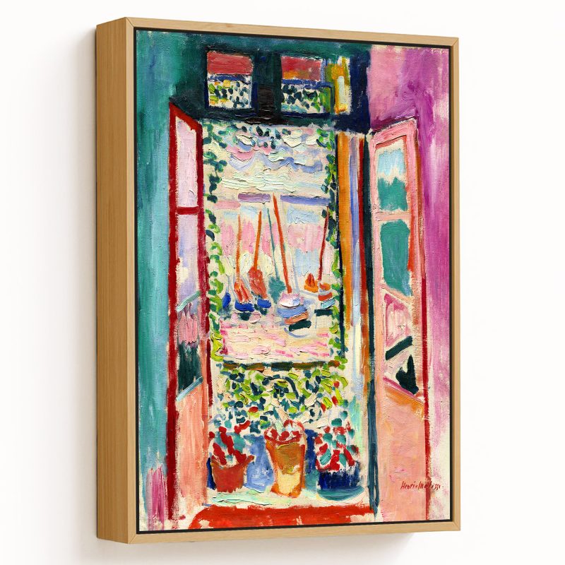 The open window by Henri Matisse (1905)
