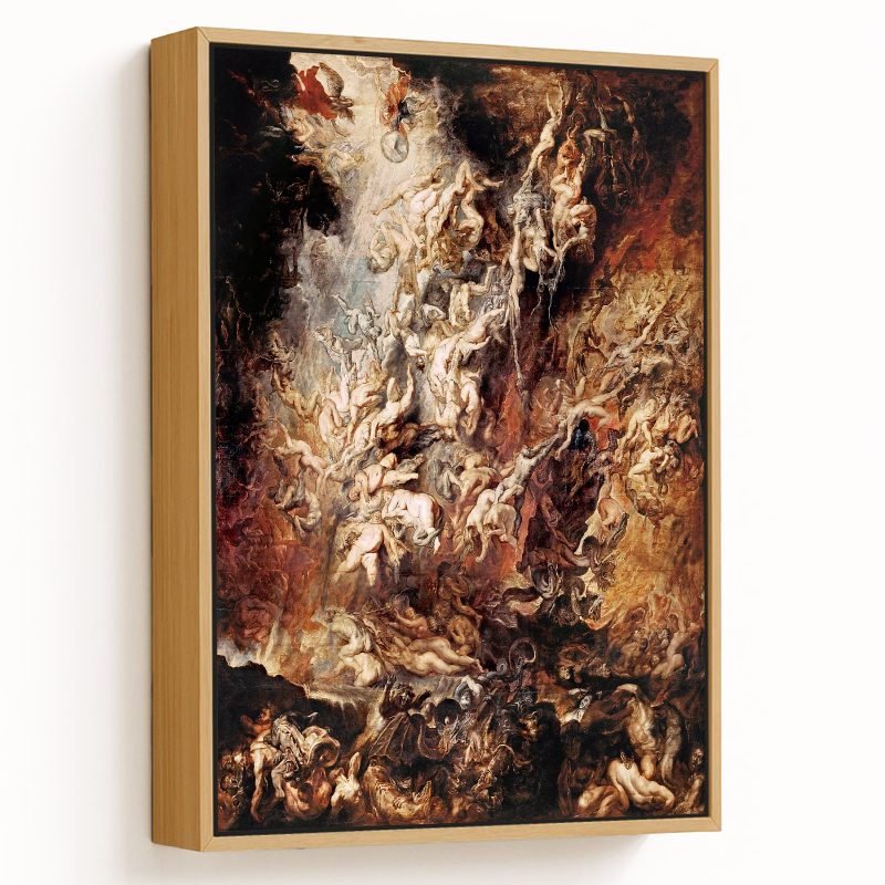 The fall of the damned by Peter Paul Rubens (1620)