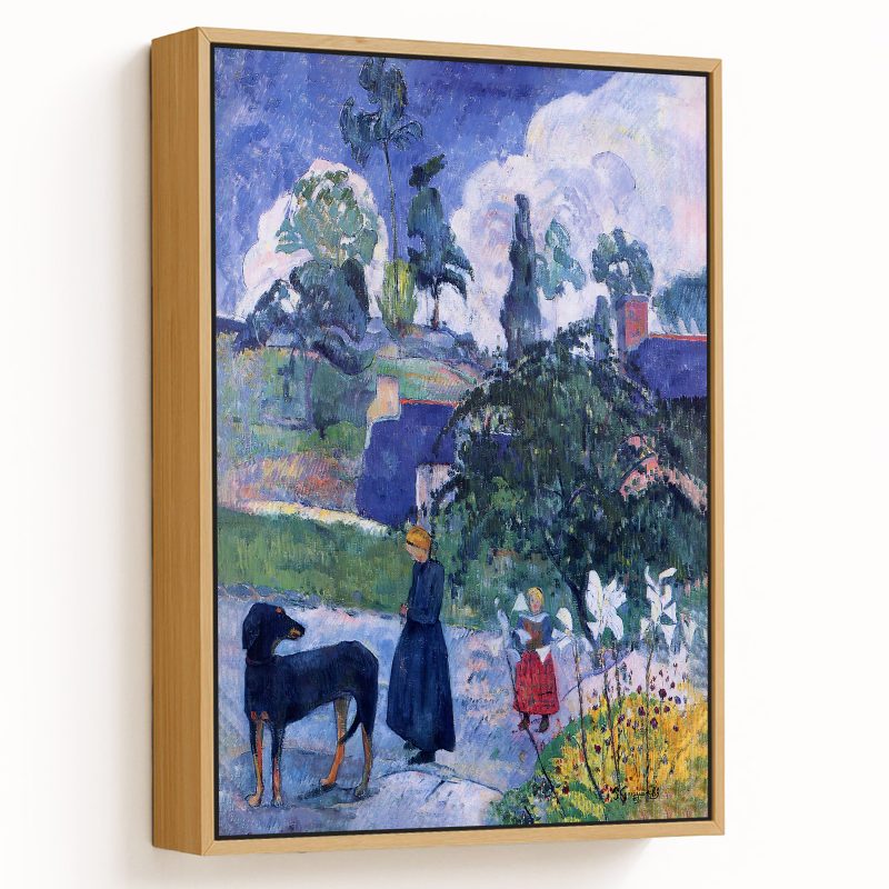 Among the lillies by Paul Gauguin (1893)