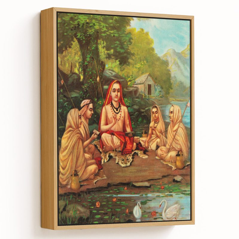 Adi shankaracharya by Raja Ravi Varma (1904)