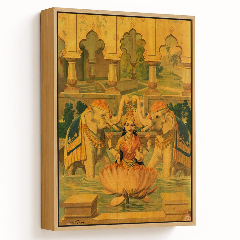 Gaja gauri by Raja Ravi Varma (1910)