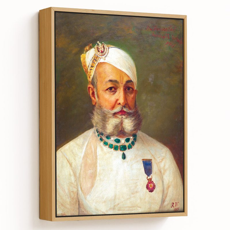 Rai pannalal mehta by Raja Ravi Varma (1901)