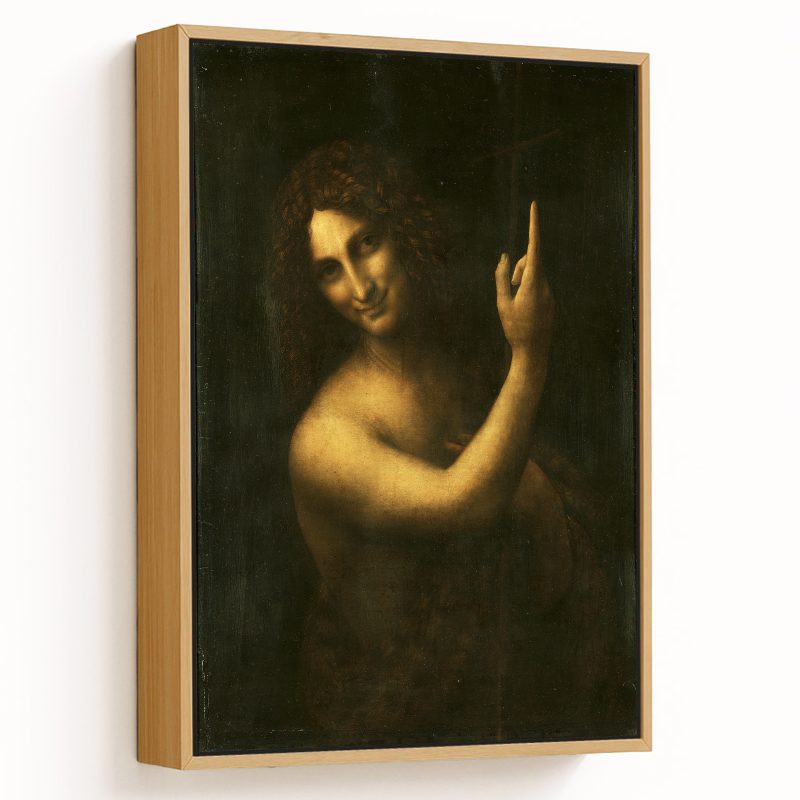 Saint John the Baptist by Leonardo da Vinci