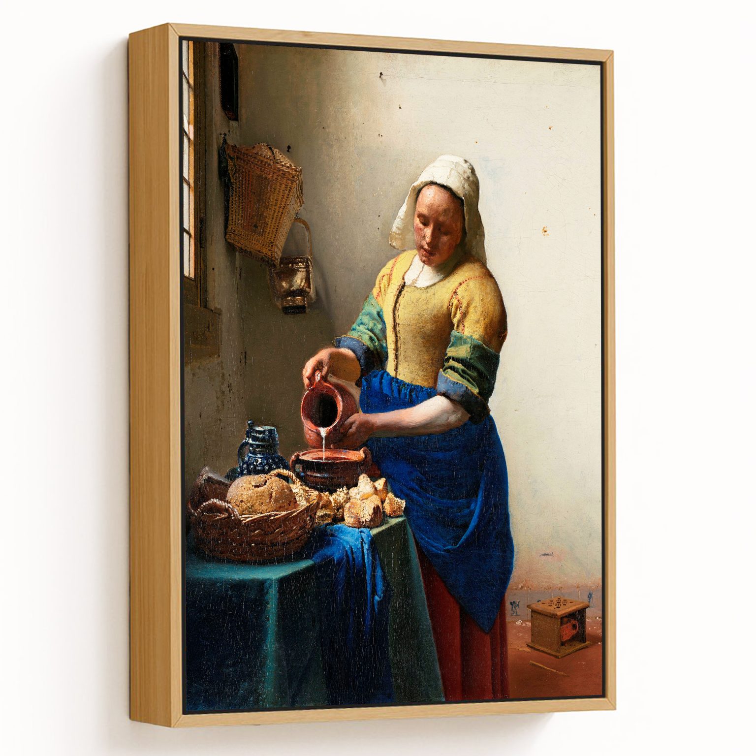 Wall Art | Het melkmeisje by Johannes vermeer | Small to XXXL