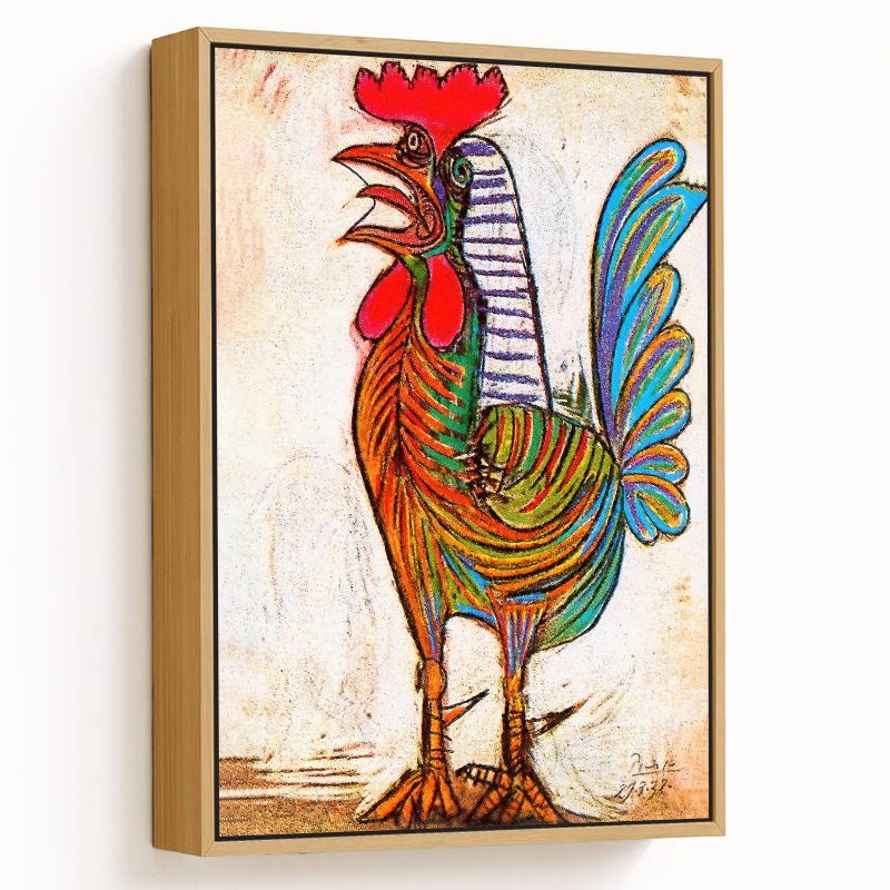 A rooster by Pablo Picasso (1938)