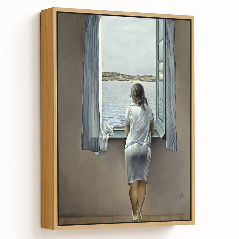 Figure at a window by Salvador Dali (1925)