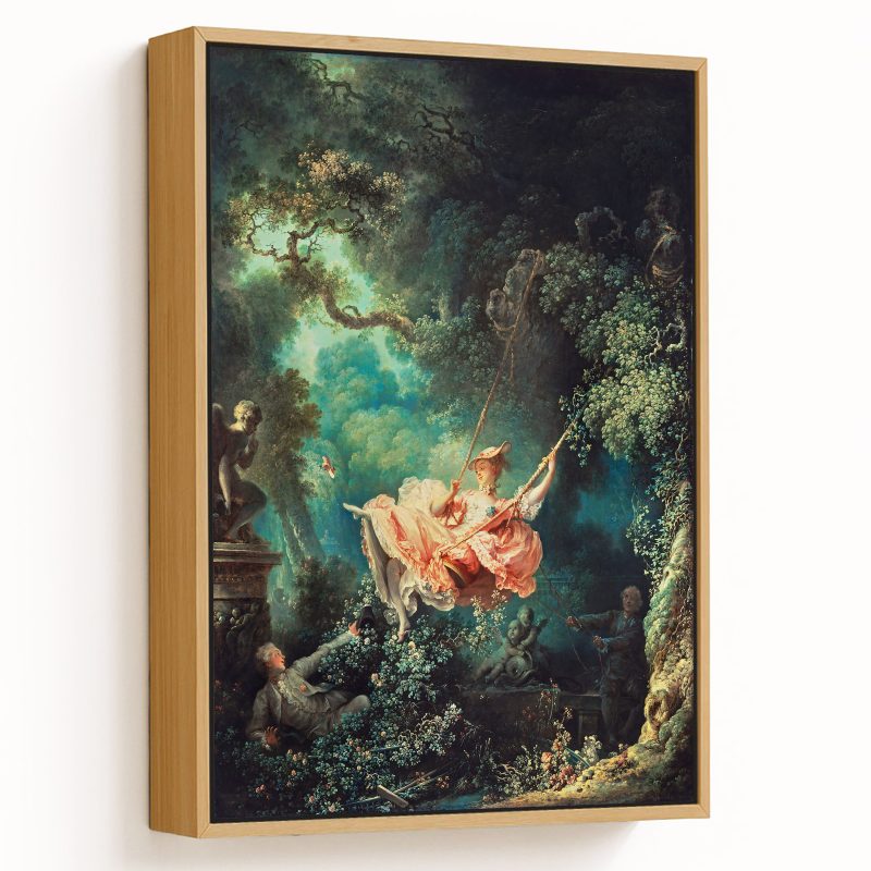 The swing by Jean Honore Fragonard (1767)