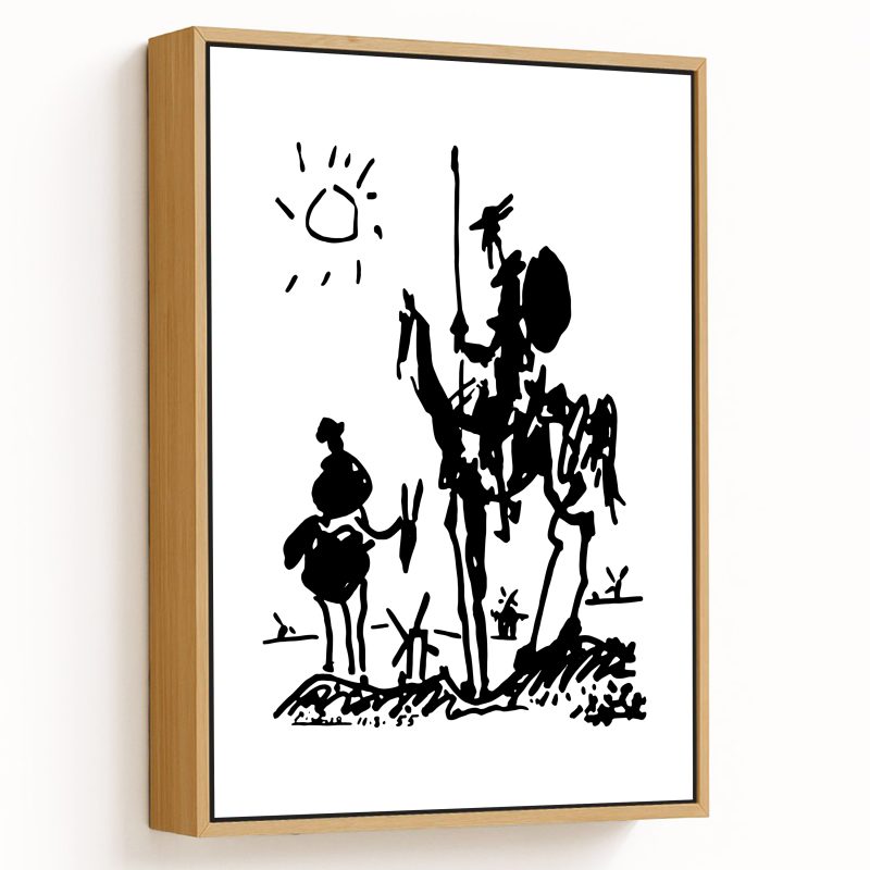 Don quixote by Pablo Picasso (1955)
