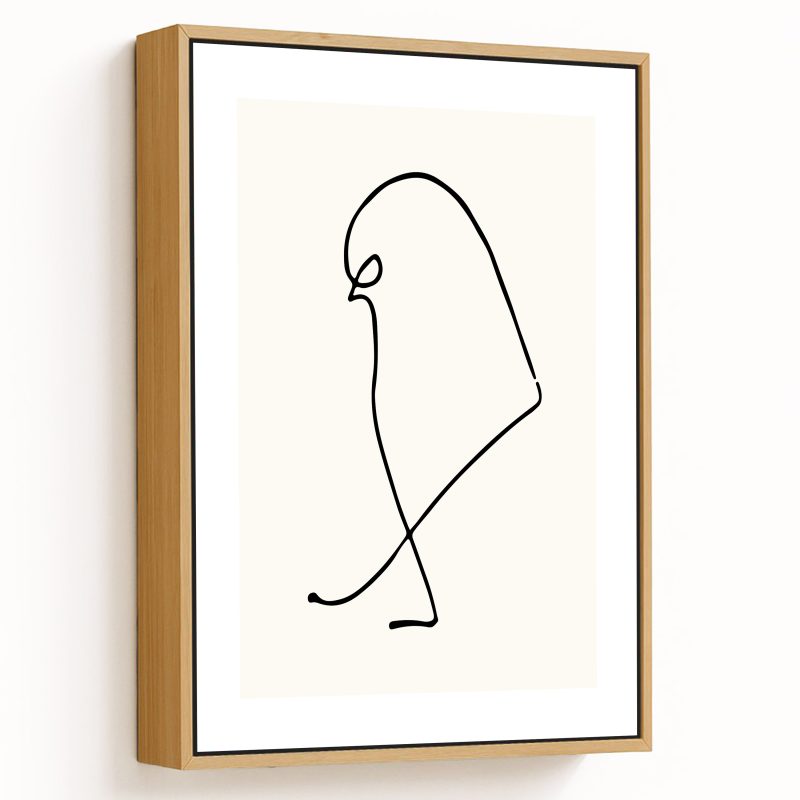 The sparrow by Pablo Picasso (1907)